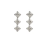 Orecchini Idee Preziose dal 1987 Donna in Oro bianco Diamante IP.OK18B/14D